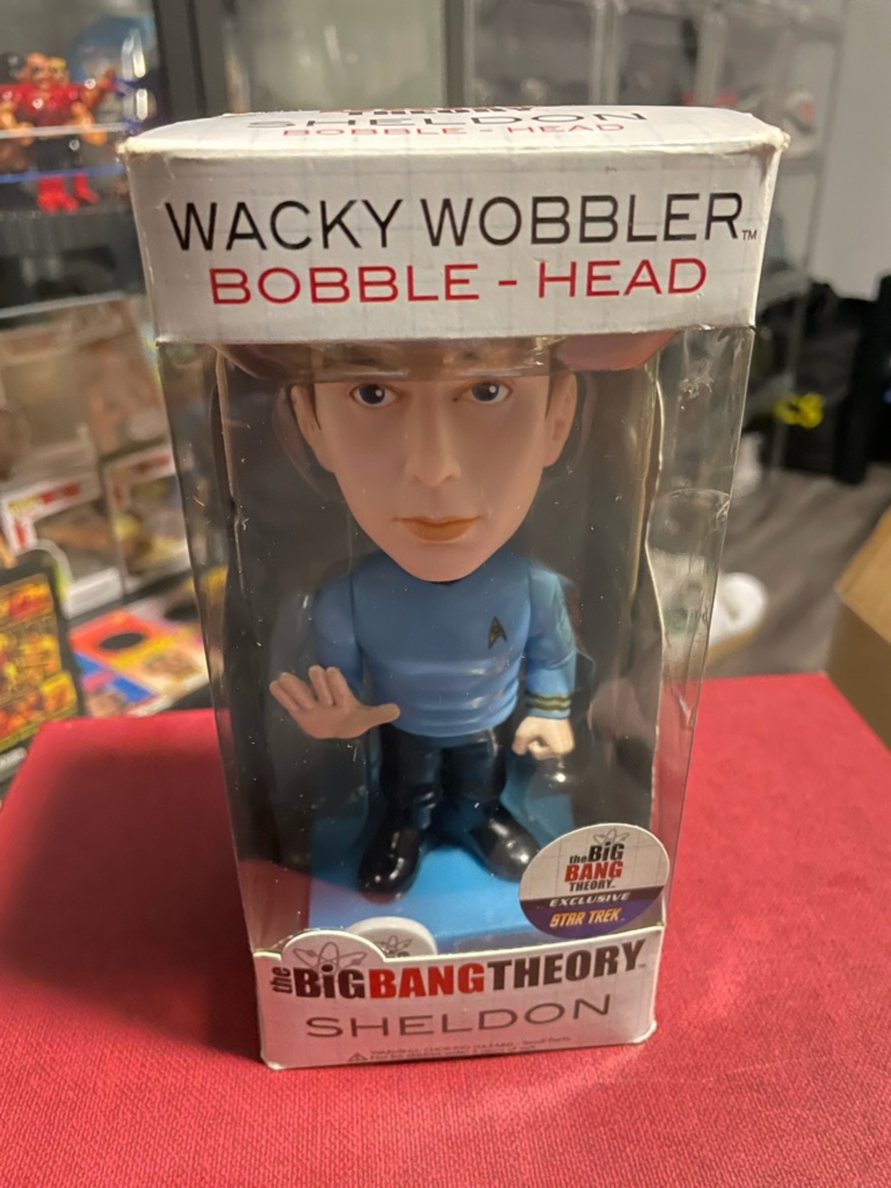 Funko Wacky Wobbler Bobble-Head:  The Big Bang Theory - Sheldon